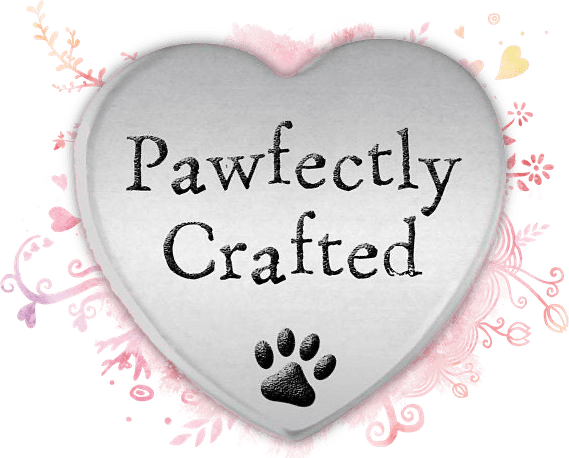 Cats Leave Paw Prints On Your Heart – Cat Silhouette Keyring